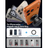 JOYROOM Support de téléphone de voiture, [3 volets] MagSafe Support de voiture pour voiture, [Ventouse Pro + Base en gel] Rotati