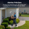 aosu 2K Caméra Surveillance WiFi Extérieure sans Fil Solaire, 6 Caméras Kit & aosuBase 2.0, sans Abonnement, Local Extensible Ju