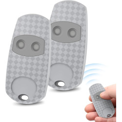 433,92 MHz Telecommande Portail Compatible avec C@me, 2 Canaux Télécommande de Porte de Garage Compatible avec 432NA/EV/EE, Lot 