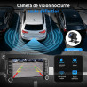 Essgoo [4+64g] android 15 autoradio pour vw golf 5/6, t5, passat, polo, touran, tiguan, caddy, seat, skoda – écran tactile 7" av