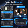 Essgoo [4+64g] android 15 autoradio pour vw golf 5/6, t5, passat, polo, touran, tiguan, caddy, seat, skoda – écran tactile 7" av