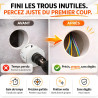 Aimant Puissant Néodyme pour Placo I Détecteur Rail et Montant Mur Sans Pile I Trouve Vis Cachées Cloison Sèche I Outil Compact 