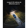 ieGeek 24/7 Enregistrement AOV 2K Camera Surveillance WiFi Exterieure sans Fil Solaire, Suivi Automatique, 360° PTZ, Batterie 90