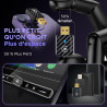 MSXTTLY Adaptateur CarPlay sans Fil Android Auto - U2AC-01 Transforme CarPlay & Android Auto Filaire en sans Fil, Compatible ave