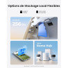 Reolink Caméra de Surveillance sans Fil Magnétique avec Une Autonomie de 9 Mois, Wi-FI 2,4/5 GHz, Détection de Personnes par IA,