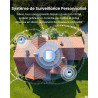 Reolink Kit 2 Caméras WiFi Magnétiques MagiCam+Home Hub Mini, Autonomie 9 Mois, Wi-FI 2,4/5 GHz, Détection de Personnes par IA, 