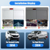 Caméra de Recul pour Renault trafic 2014 / Opel Vivaro 2014, 3ème Feu Stop Caméras Arrière, Vision Nocturne, Etanche IP67, Angle