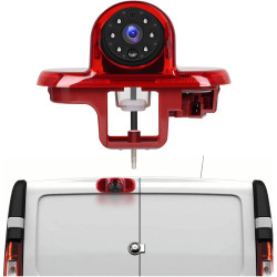 Caméra de Recul pour Renault Trafic 2001-2014 /Renault Trafic Combo 2001-2011 / Vauxhall Vivaro 2001-2014, 3ème Feu Stop Caméras