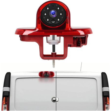 Caméra de Recul pour Renault Trafic 2001-2014 /Renault Trafic Combo 2001-2011 / Vauxhall Vivaro 2001-2014, 3ème Feu Stop Caméras