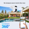 EZVIZ 3MP+3MP Caméra Surveillance WiFi Extérieure à Double Objectif, 360° PTZ Camera, Suivi Auto, Détection de Forme Humaine/Véh