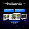 EZVIZ 3MP+3MP Caméra Surveillance WiFi Extérieure à Double Objectif, 360° PTZ Camera, Suivi Auto, Détection de Forme Humaine/Véh