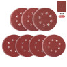 30 Pcs Disque Abrasif 125mm, Papier a Poncer 125mm, Grain 40 Papier Abrasif pour Ponceuses Excentrique, disques abrasifs pour po