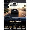 Dashcam Voiture Avant Arriere 4K +1080P, Contrôle APP avec Wi-FI 5G, Carte 64 Go, Moniteur de Stationnement 24H, WDR, Vision Noc