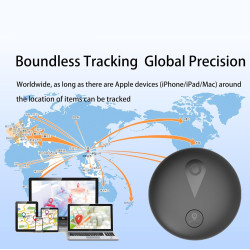 Traceur GPS Voiture, Mini Tracker GPS Voiture Magnétique, Compatible avec iOS et Android, Suivi en Temps Réel Traceur sans Abonn
