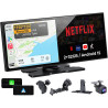 Écran carplay portable 11,5” hd –streaming netflix/youtube, carplay sans fil & android auto, bleutooth double, écran partagé, ca