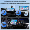 Écran carplay portable 11,5” hd –streaming netflix/youtube, carplay sans fil & android auto, bleutooth double, écran partagé, ca