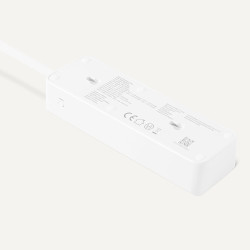 Amazon Basics Multiprise avec 2 Prises Secteur, Recharge Rapide USB-C 20W, 2 Ports USB-C, 1 Port USB-A, Rallonge de 1,5m, pour l