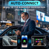 Adaptateur sans Fil 2 en 1 pour CarPlay & Android Auto, Conversion Filaire en sans Fil avec USB/Type-C, Connexion Stable et sans