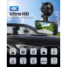 Oryzom Dashcam 4K Pro – Enregistrement Ultra HD avec caméras Avant/arrière, Caméra Voiture avec Capteur G and WDR, Vision Noctur