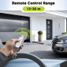 433 MHz Télécommande Portail, 4 Canaux Telecommande Porte De Garage Compatible avec Avidsen 104257,114253,104250, 104251, 104350