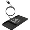 15W Chargeur Voiture Induction Rapide USB Chargeur sans Fil Voiture avec Design à Double Encoche Tapis de Charge Rapide Antidéra
