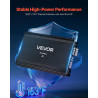VEVOR Amplificateur Audio Voiture, Ampli de Puissance à 4 Canaux Pontables pour Subwoofer, Max. 4x250 W sous 4 ohms/4x500 W sous