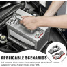Cosse Batterie 1 Paire Bornes de Batterie Connecteur de Pince Ensemble de Bornes de Batterie Négatives Positives 243407F000 2434