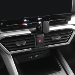 Support de téléphone portable pour grille d'aération de voiture pour Cupra Leon/Cupra Ateca/Cupra Formentor 2021-2025 - Fixation