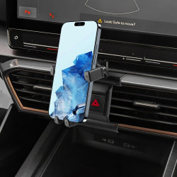 Support de téléphone portable pour grille d'aération de voiture pour Cupra Leon/Cupra Ateca/Cupra Formentor 2021-2025 - Fixation
