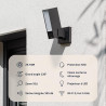 NETATMO Caméra de Surveillance Extérieure, Wi-Fi 5 GHz, 2K HDR, Détection IA Personnes/Véhicules/Animaux, Projecteur LED 12 W, S