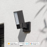 NETATMO Caméra de Surveillance Extérieure, Wi-Fi 5 GHz, 2K HDR, Détection IA Personnes/Véhicules/Animaux, Projecteur LED 12 W, S
