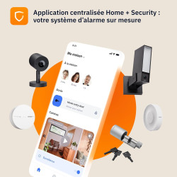 NETATMO Caméra de Surveillance Extérieure, Wi-Fi 5 GHz, 2K HDR, Détection IA Personnes/Véhicules/Animaux, Projecteur LED 12 W, S