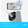 Tapo Caméra Surveillance WiFi intérieure 2K+(4MP) C225, Détection de Personne, Vision Nocturne Personnalisable, Suivi de Mouveme