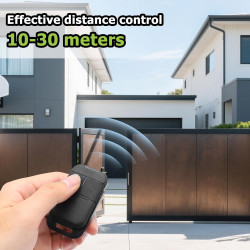 433,42 MHz Telecomando Portail pour S0M-FY RTS- 2401539,1841026,1841025,2 canali Télécommande/émetteur/signal sonore pour porte 