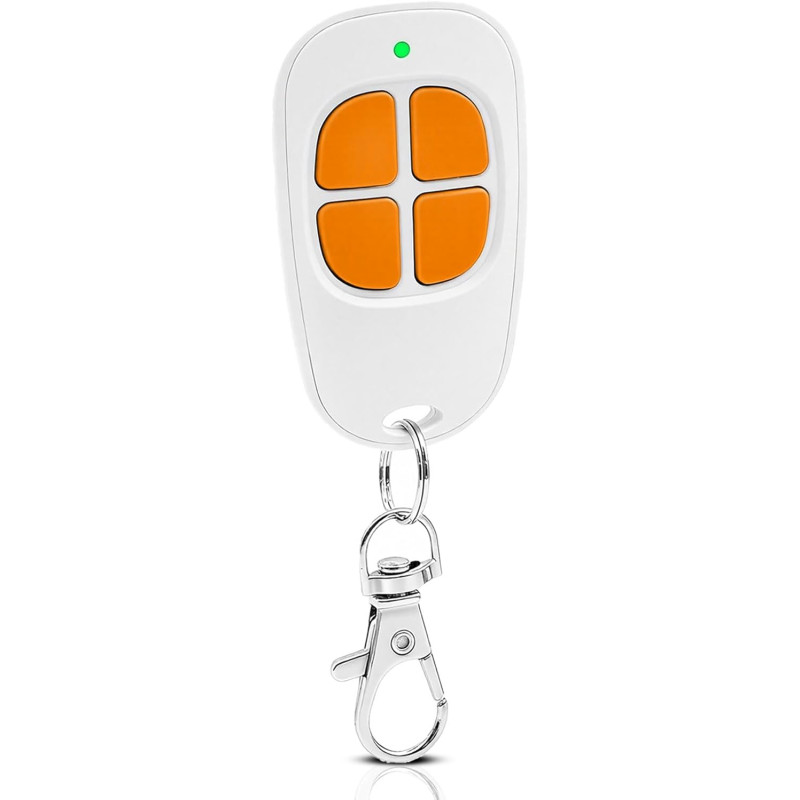 Lot de 1 aam0094 télécommande scs sentinel, 433.92mhz télécommande portail garage, compatible scs motorisation portail et porte 