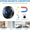 WiFi Caméra,1080P HD Caméra de Surveillance Interieur/Extérieur sans Fil avec Audio et Vidéo, avec Enregistrement Longue Batteri
