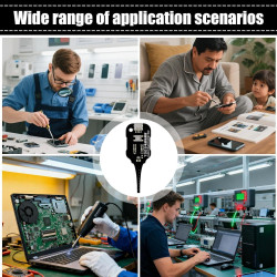 Testeur Inductance, Testeur d'inductance,Testeur de Bobine de Carte Mère,Esteur de Composants Electroniques,pour Atelier Automob