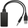 Adaptateur bleutooth jack, adaptateur bleutooth voiture avec bleu tooth 5.0, récepteur audio aux interface 3.5 mm, convertisseur