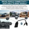 Adaptateur bleutooth jack, adaptateur bleutooth voiture avec bleu tooth 5.0, récepteur audio aux interface 3.5 mm, convertisseur