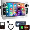 Essgoo autoradio 7 pouces android 15 pour opel corsa d/astra h/zafira b/meriva a/combo/signum – 4go ram + 64go rom, carplay & an