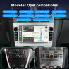 Essgoo autoradio 7 pouces android 15 pour opel corsa d/astra h/zafira b/meriva a/combo/signum – 4go ram + 64go rom, carplay & an