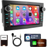 Autoradio 7 pouces android 15 pour opel corsa d/astra h/zafira b/meriva a/combo/signum – 4go ram + 64go rom, carplay & android a