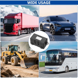 4 Pcs Porte Fusible Voiture, Porte-fusibles Midi/Méga pour Voitures, Bateaux, SUV et camions, avec Fusible 30A 40A 50A 80A, Comp