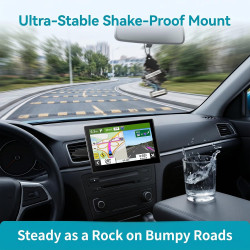 Support Carplay Fente CD pour Carplay, Universel Car CD Player Mount Adaptateur Boule 17 Mm Support CD Slot Amovible 360° Suppor