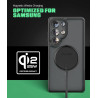 Galvanox Qi2.2 Lot de 2 chargeurs magnétiques sans fil certifiés 25 W pour Samsung [charge rapide] [corps en aluminium] pour Gal
