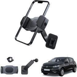 Support de téléphone portable compatible avec Dacia Sandero 3 / Dacia Jogger/Dacia Logan 3 2021-2026, support téléphone, support