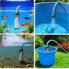Pompe à eau sans fil, pompe à baril, pompe à eau avec batterie, pompe à eau 18 V, 80-150 l/min, 60 W, pour pompes de nettoyage, 