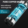Pompe à eau sans fil, pompe à baril, pompe à eau avec batterie, pompe à eau 18 V, 80-150 l/min, 60 W, pour pompes de nettoyage, 