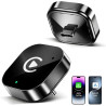 Adaptateur de voiture sans fil USB‑C CarPlay et Android - Dongle filaire vers câble - Plug & Play - Compatible avec iPhone et sm