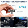 Adaptateur de voiture sans fil USB‑C CarPlay et Android - Dongle filaire vers câble - Plug & Play - Compatible avec iPhone et sm